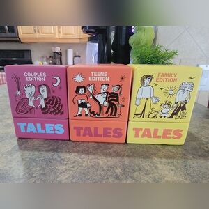 Tales Conversation Starter Game - Family Edition, Teens Edition And Couples